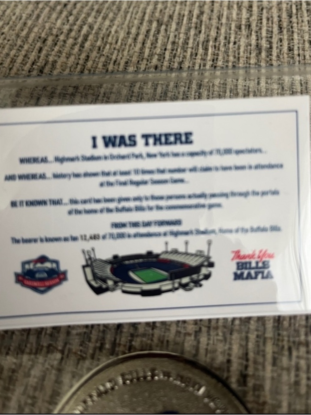 "Farewell to Highmark Stadium" Buffalo Bills - Picture 3 of 4